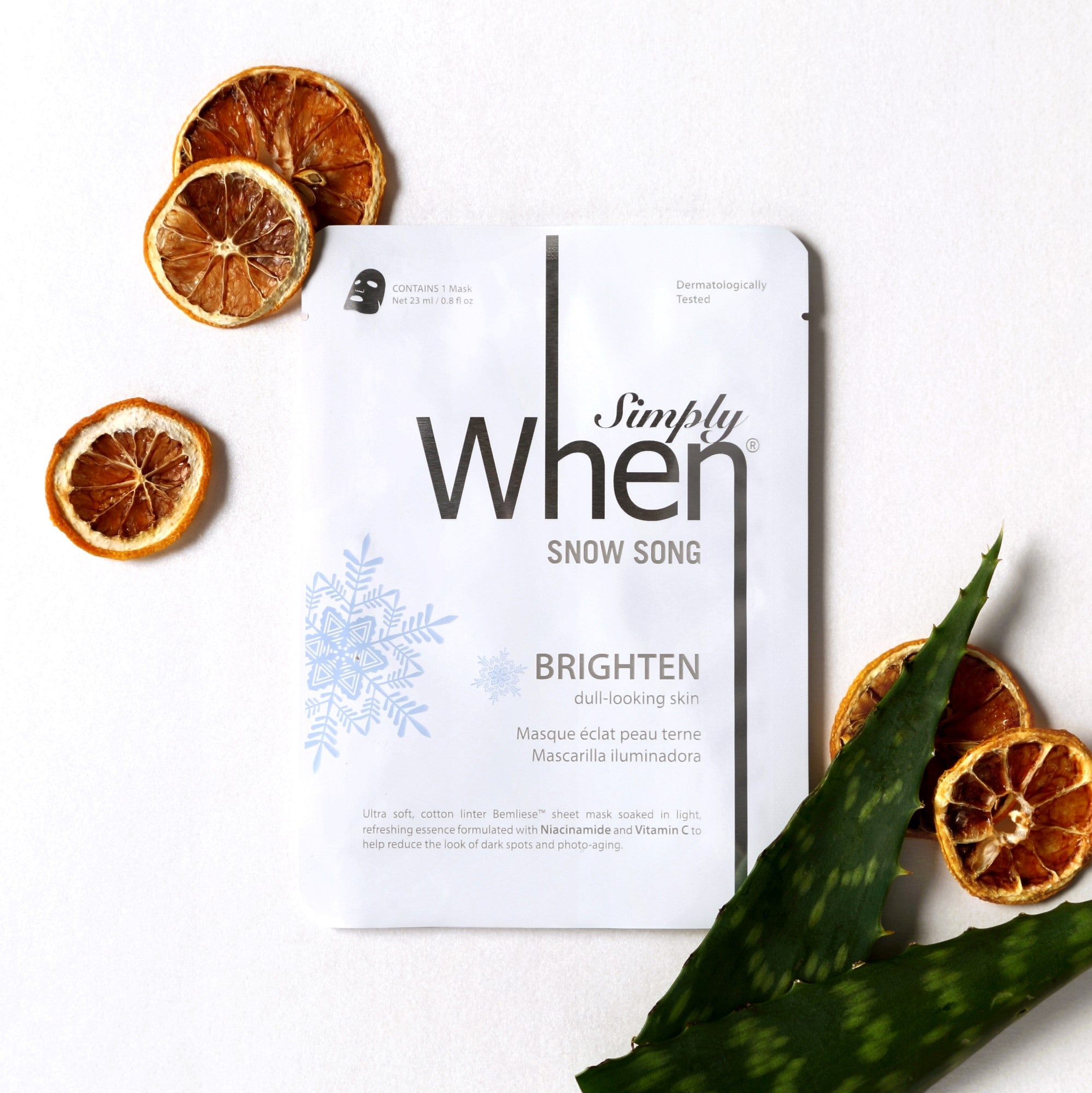 WHEN Simply When Soft Cotton Linter Bemliese Sheet Mask