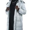 FUERZA Men's Winter Down Wellon Long Padded Coat Parka (FZX-991)