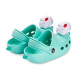 KKOMOMSHOE Kids' Banana Clogs Sandals LED Beam Smart Shoes