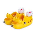 KKOMOMSHOE Kids' Banana Clogs Sandals LED Beam Smart Shoes